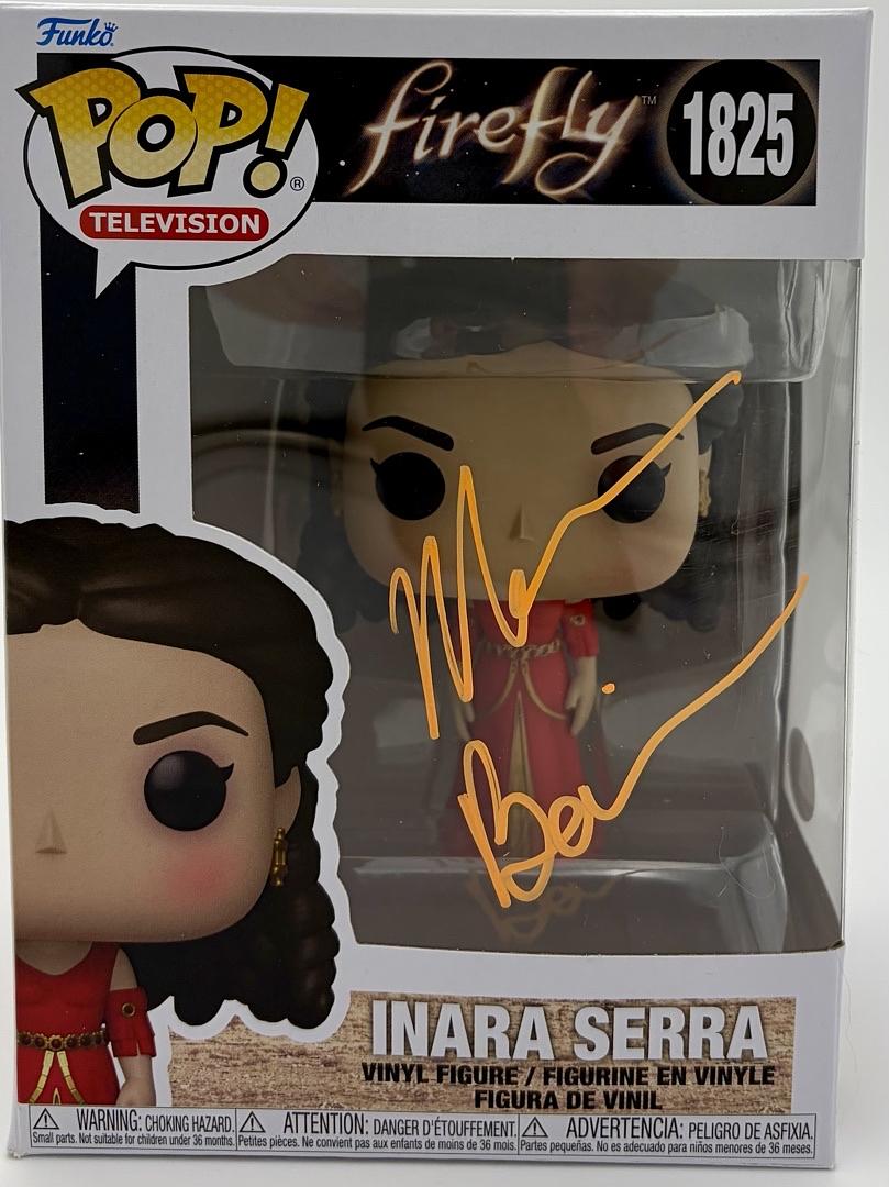 Morena Baccarin signed "Inara Serra" Funko #1825 (Firefly) - JSA COA